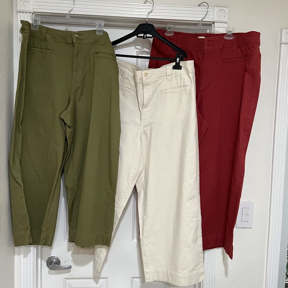 High Rise Wide Leg Pants A New Day